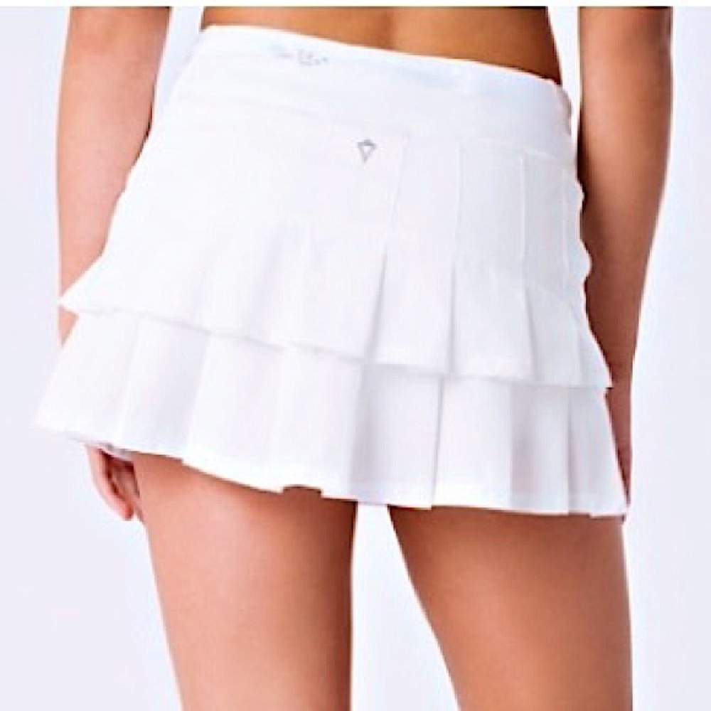 ivivva White Tennis Skirt